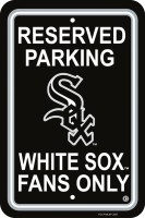 PLASTIC 12" X 18" MLB PARKING SIGN