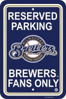 PLASTIC MLB 12" X 18" PARKING SIGN
